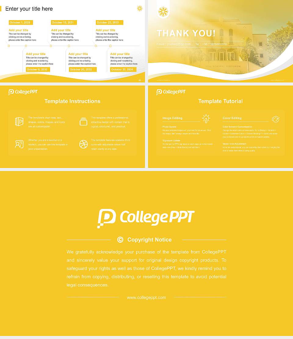 La Sierra University Lecture Sharing and Networking Event PPT Template16:9 ratio PPT effect preview image4