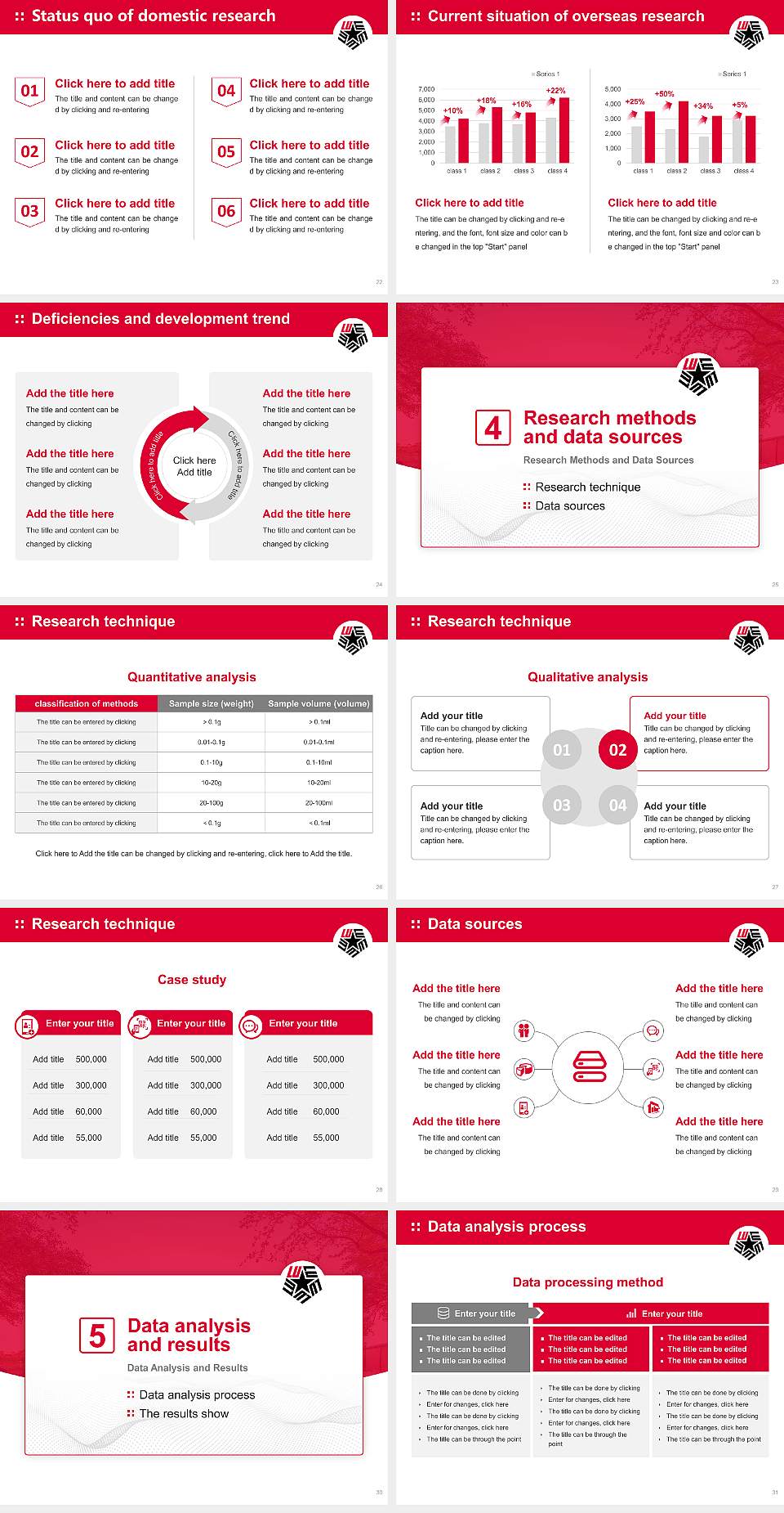 Lamar University Graduation Thesis Defense PPT Template4:3 ratio PPT effect preview image4