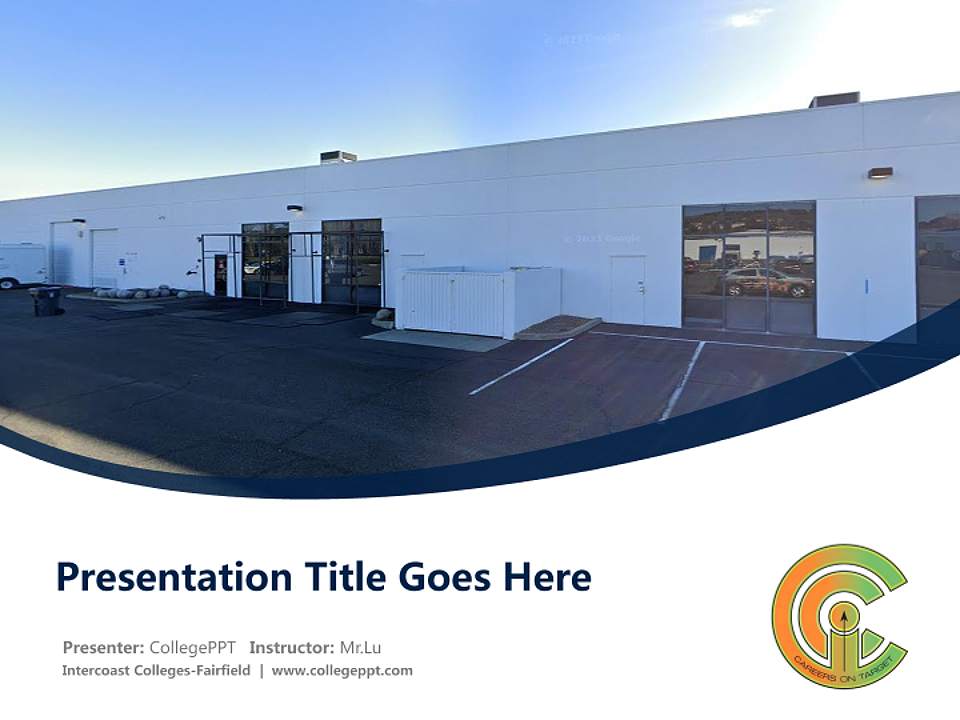 Intercoast Colleges-Fairfield Course/Courseware Creation PPT Template4:3 ratio PPT effect preview image5