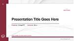 King’s College (Charlotte, North Carolina) Thesis Proposal/Graduation Defense PPT Template
