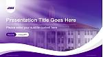 James Madison University Lecture Sharing and Networking Event PPT Template