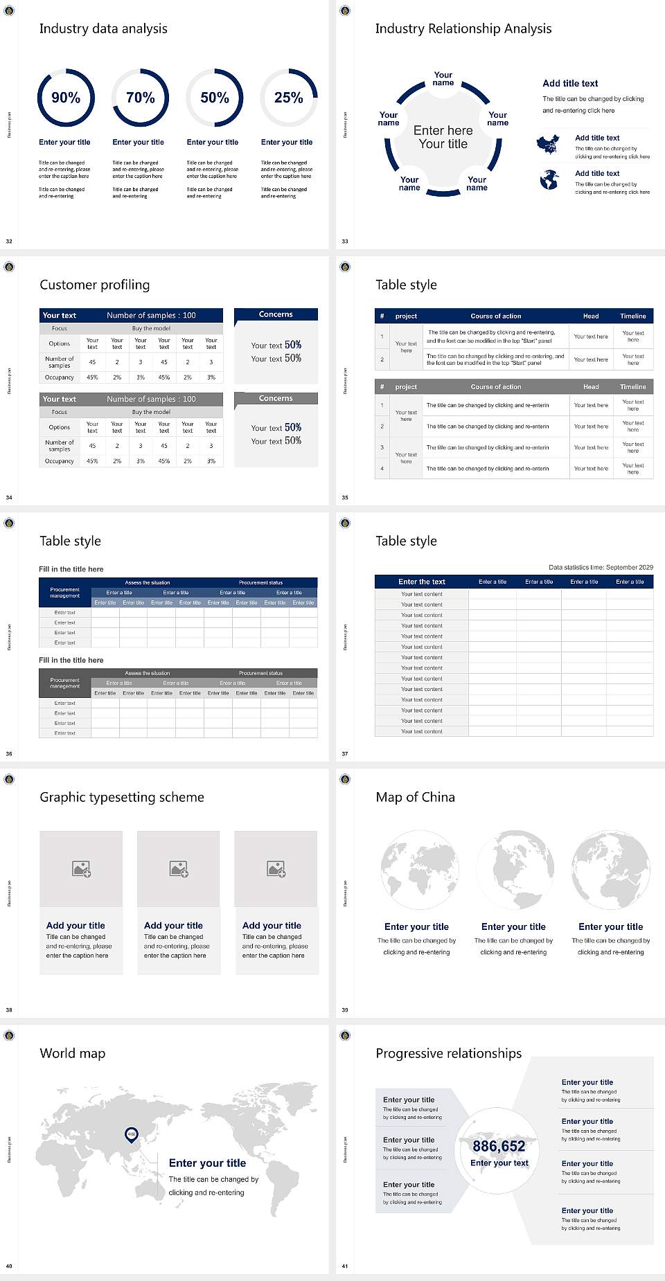 John F. Kennedy University Competition/Entrepreneurship Contest PPT Template4:3 ratio PPT effect preview image5