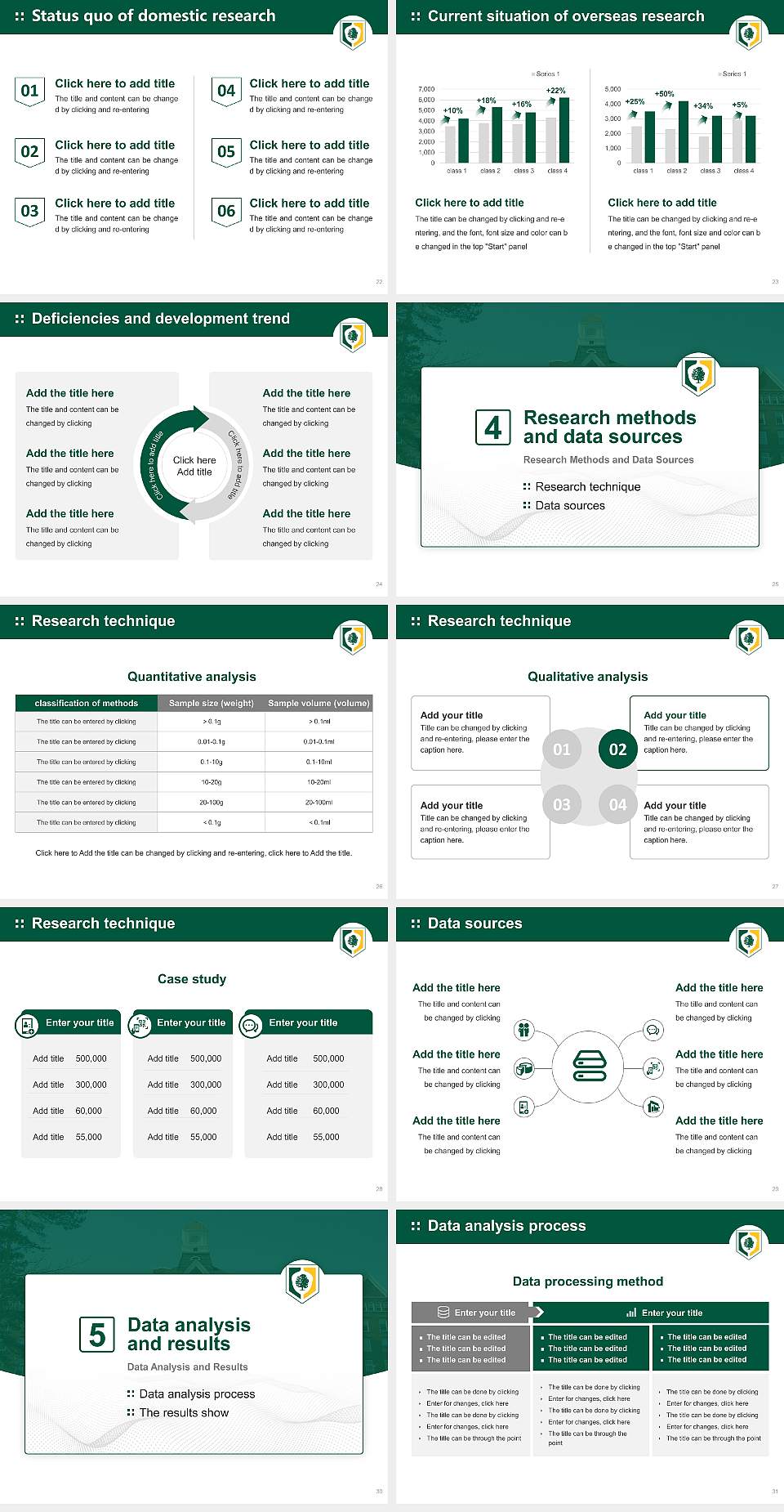 Keuka College Graduation Thesis Defense PPT Template4:3 ratio PPT effect preview image4