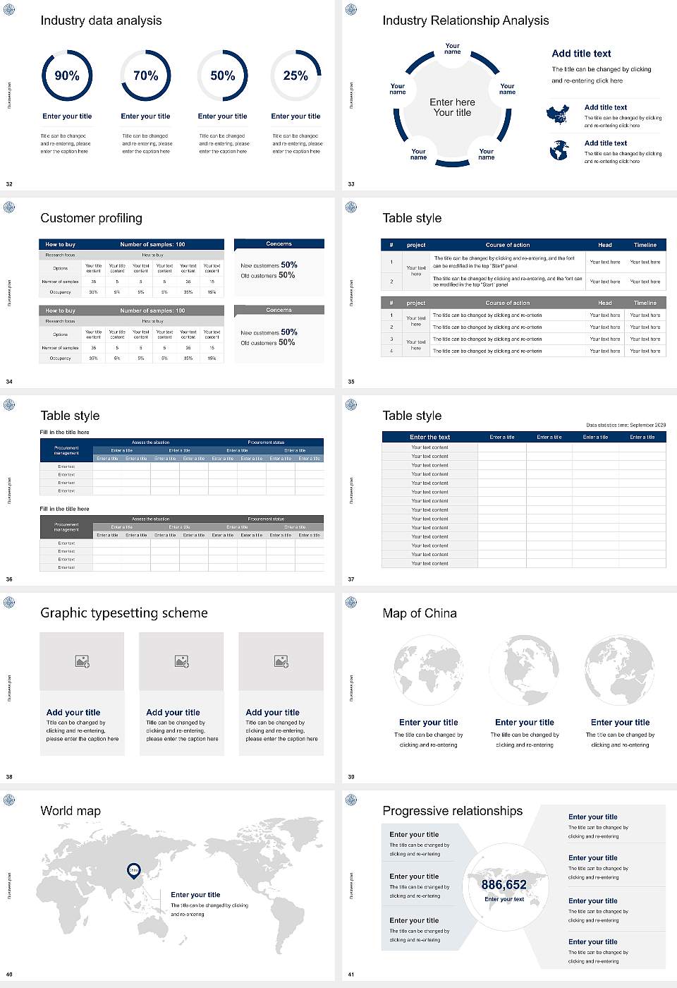 Kean University Competition/Entrepreneurship Contest PPT Template16:9 ratio PPT effect preview image5