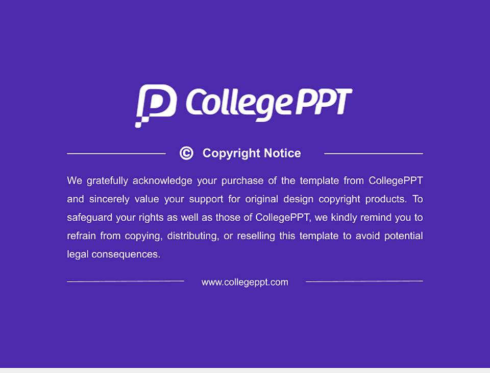 Kentucky Wesleyan College Thesis Proposal/Graduation Defense PPT Template4:3 ratio PPT effect preview image5