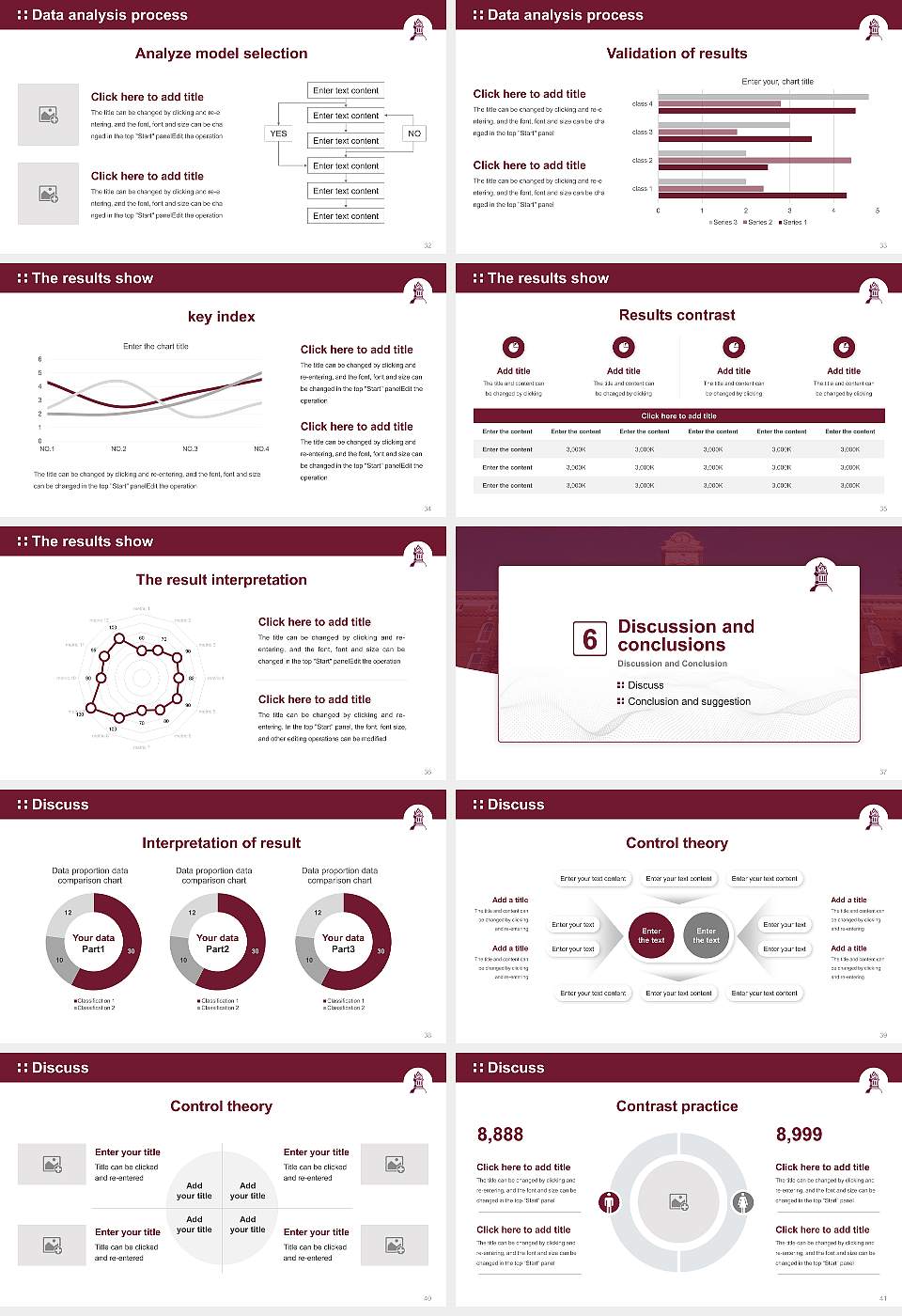 Kutztown University of Pennsylvania Graduation Thesis Defense PPT Template16:9 ratio PPT effect preview image5