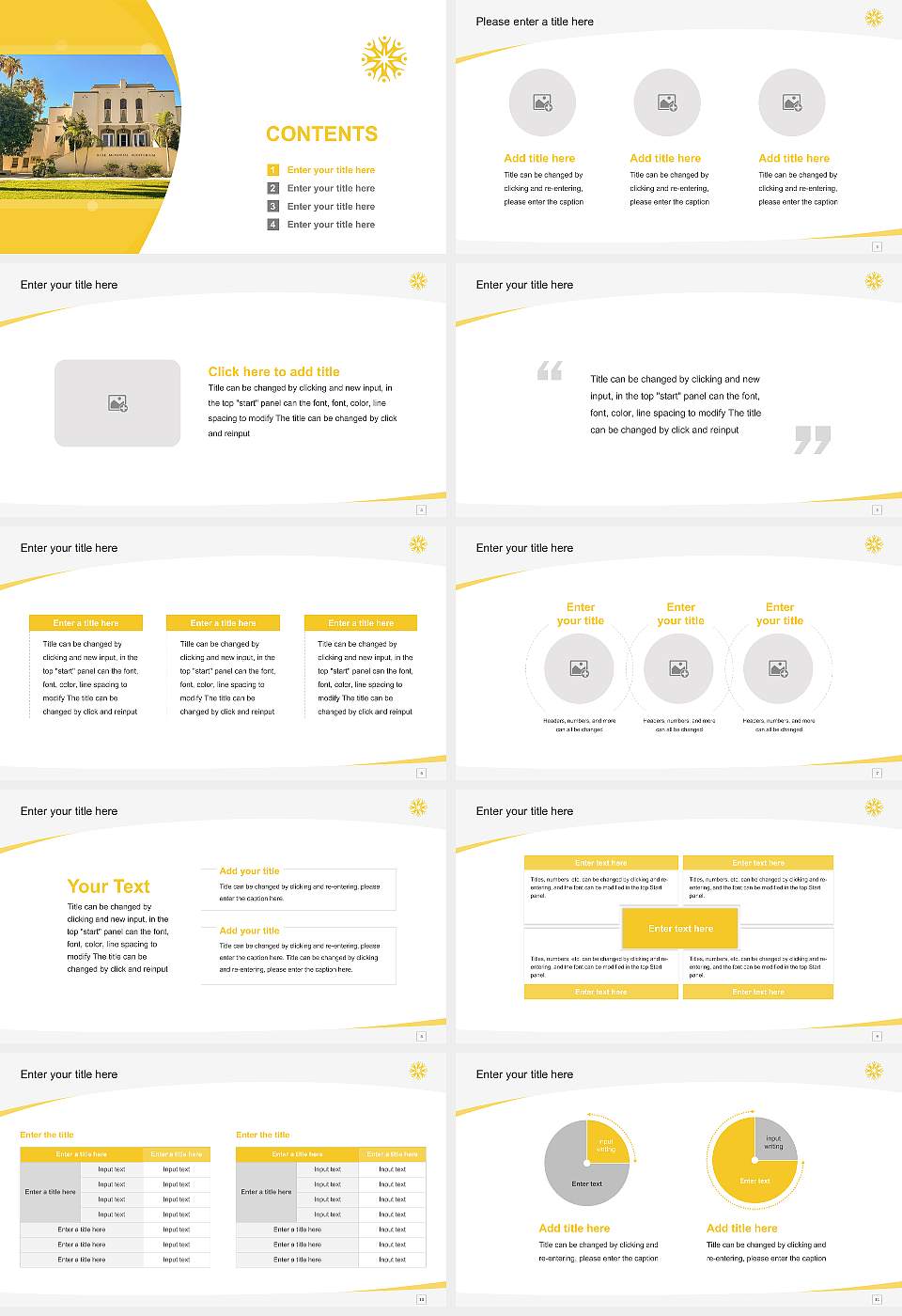 La Sierra University Course/Courseware Creation PPT Template16:9 ratio PPT effect preview image2