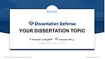 肯特州立大学塞勒姆分校论文答辩PPT模板