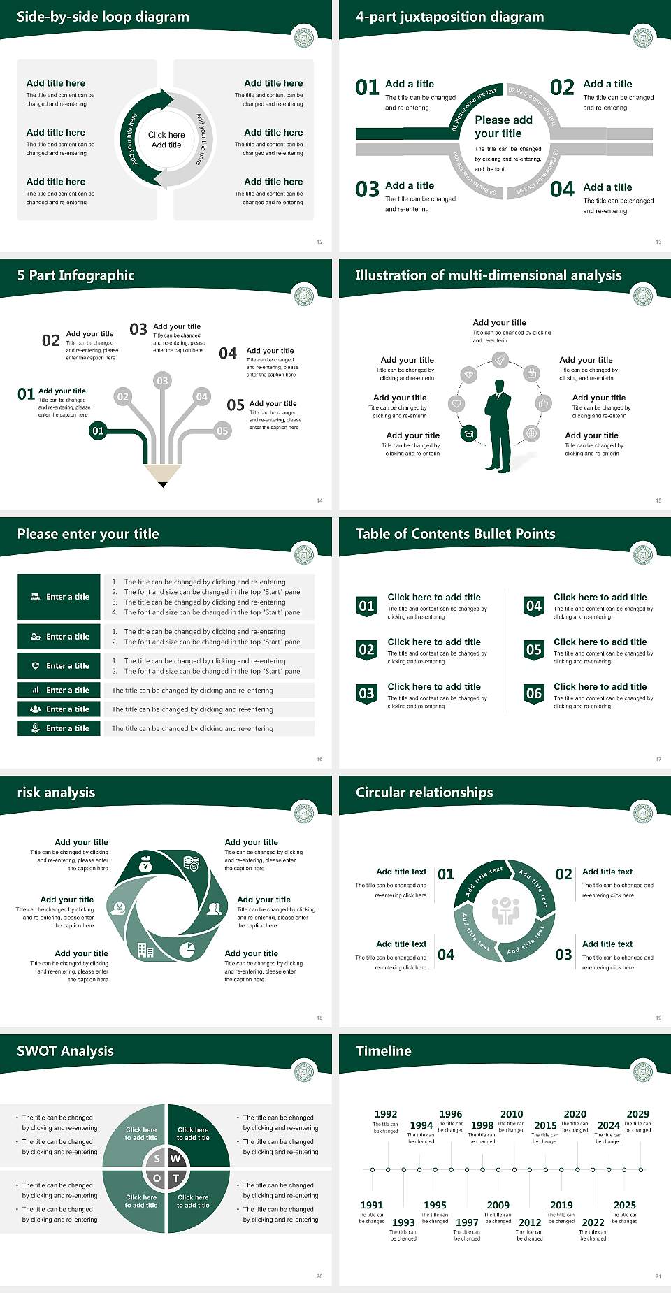 Lake Erie College Academic Presentation/Research Findings Report PPT Template4:3 ratio PPT effect preview image3