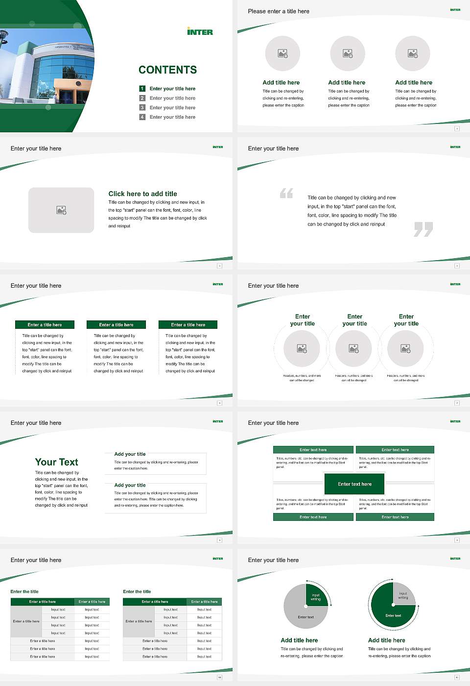 Inter American University of Puerto Rico-Aguadilla Course/Courseware Creation PPT Template16:9 ratio PPT effect preview image2