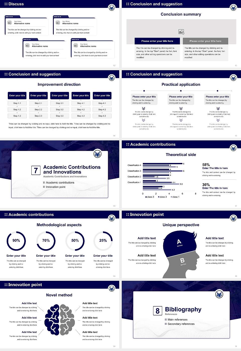 Institute of World Politics Graduation Thesis Defense PPT Template16:9 ratio PPT effect preview image6