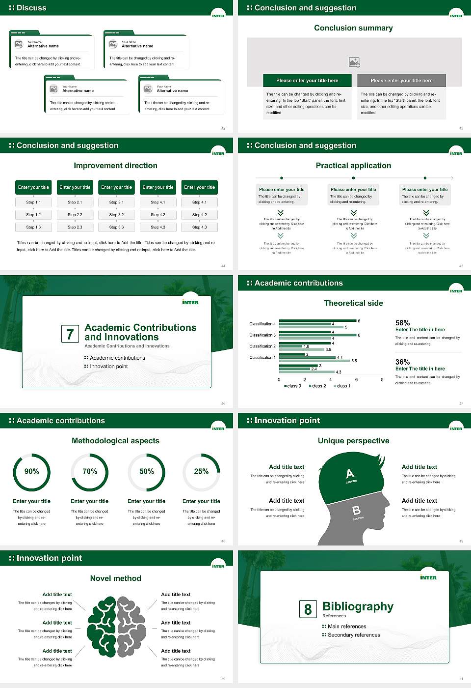 Inter American University of Puerto Rico-Bayamon Graduation Thesis Defense PPT Template16:9 ratio PPT effect preview image6
