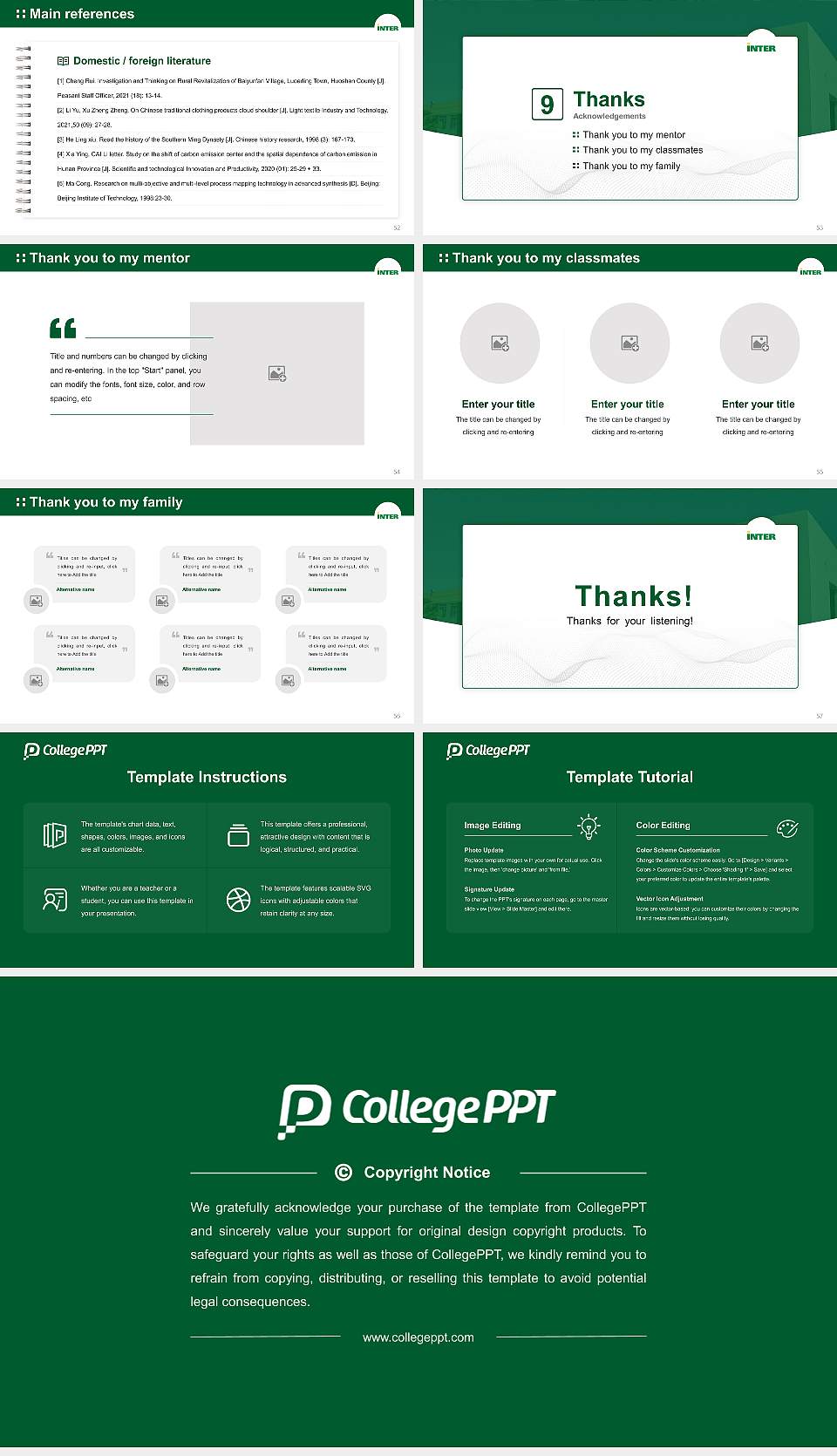 Inter American University of Puerto Rico-Guayama Graduation Thesis Defense PPT Template16:9 ratio PPT effect preview image7
