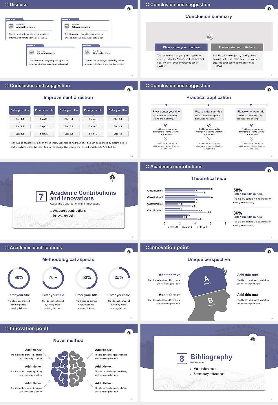Institute of Buddhist Studies Graduation Thesis Defense PPT Template16:9 ratio PPT effect preview image6