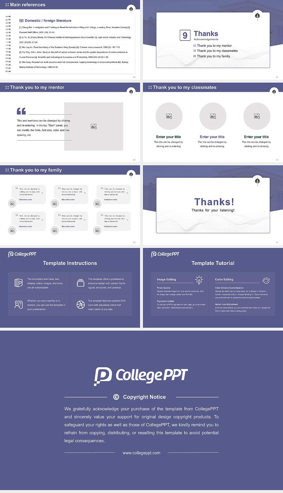 Institute of Buddhist Studies Graduation Thesis Defense PPT Template16:9 ratio PPT effect preview image7
