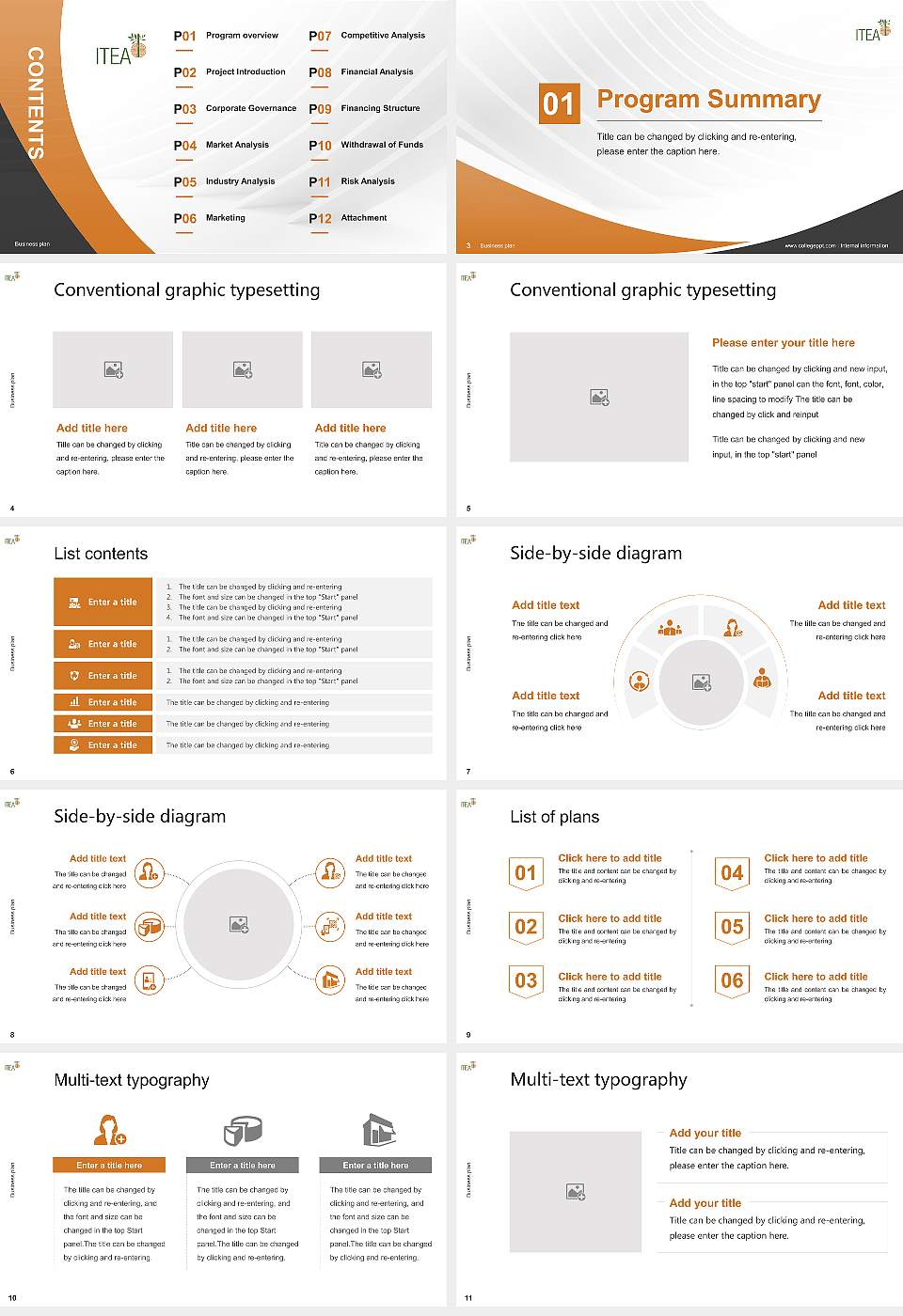Institute of Taoist Education and Acupuncture Competition/Entrepreneurship Contest PPT Template16:9 ratio PPT effect preview image2