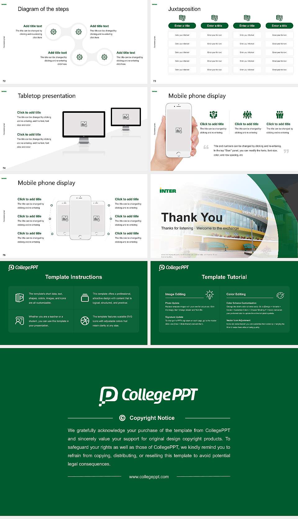 Inter American University of Puerto Rico-Barranquitas Competition/Entrepreneurship Contest PPT Template16:9 ratio PPT effect preview image9