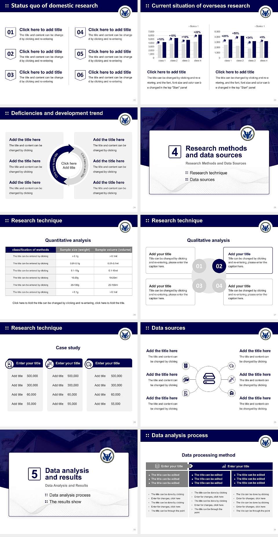 Institute of World Politics Graduation Thesis Defense PPT Template4:3 ratio PPT effect preview image4