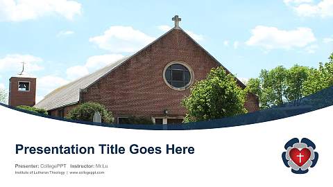 Institute of Lutheran Theology Course/Courseware Creation PPT Template