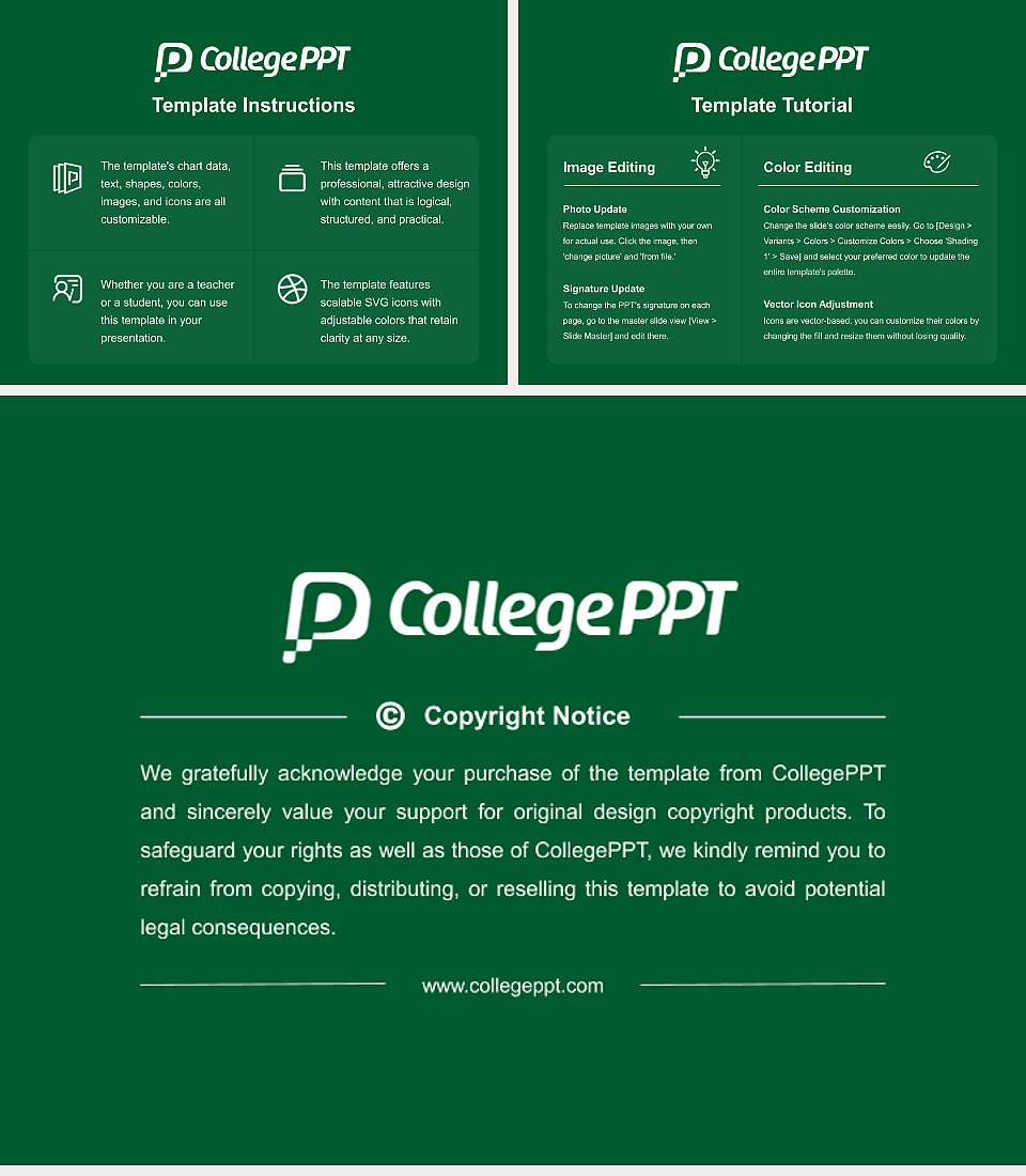 Inter American University of Puerto Rico-Guayama Course/Courseware Creation PPT Template4:3 ratio PPT effect preview image5
