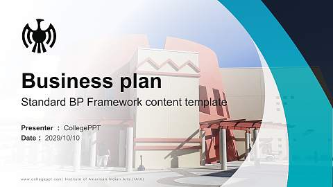 Institute of American Indian Arts (IAIA) Competition/Entrepreneurship Contest PPT Template