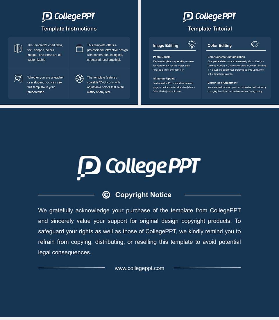 Institute of Lutheran Theology Course/Courseware Creation PPT Template4:3 ratio PPT effect preview image5
