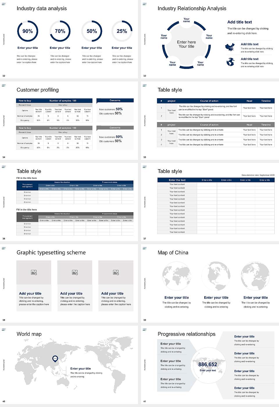 Logan University Competition/Entrepreneurship Contest PPT Template16:9 ratio PPT effect preview image5