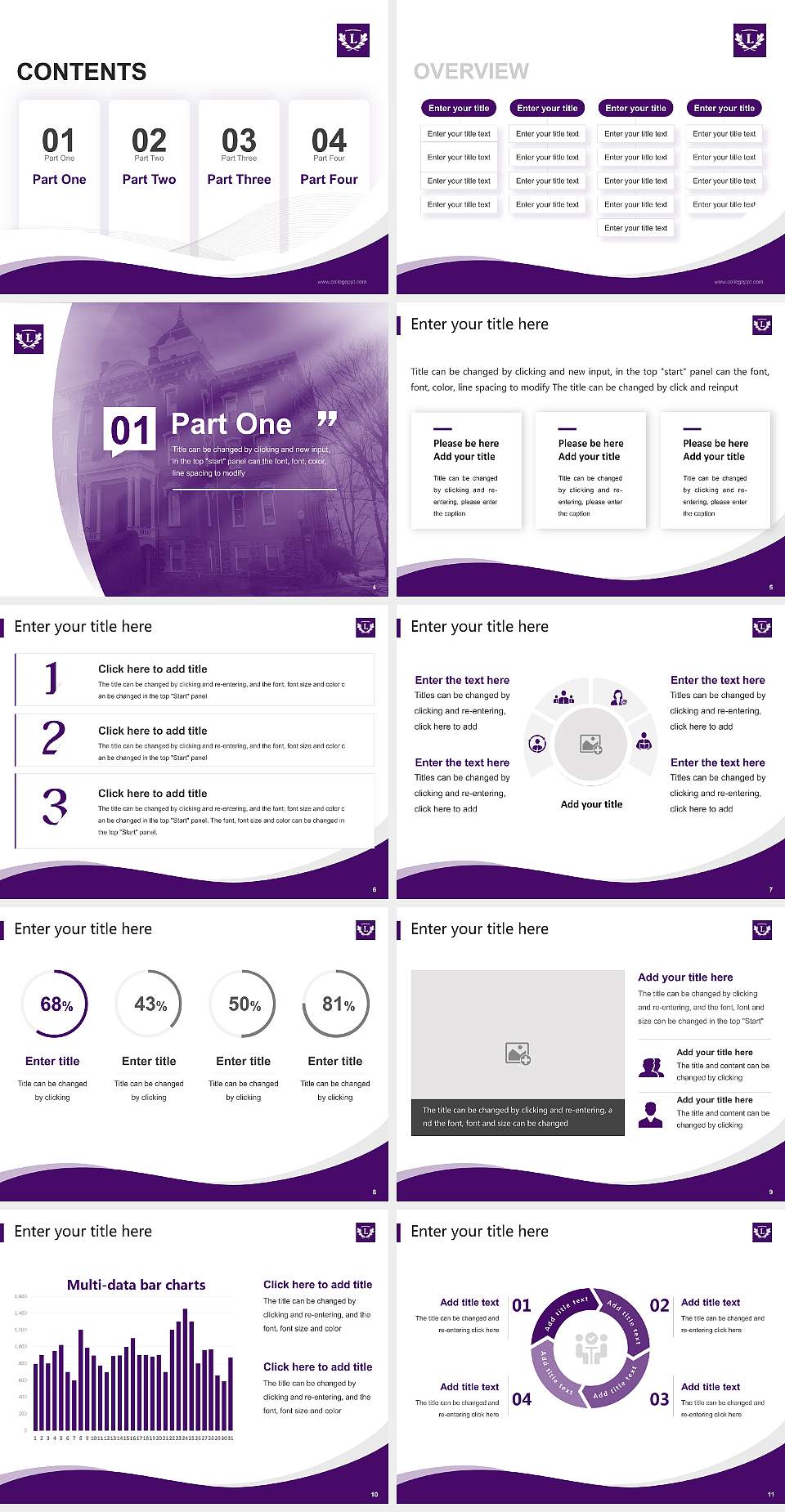 Linfield University-Online and Continuing Education Lecture Sharing and Networking Event PPT Template4:3 ratio PPT effect preview image2
