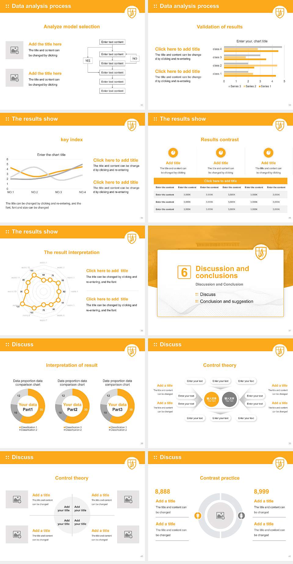 Lipscomb University Graduation Thesis Defense PPT Template4:3 ratio PPT effect preview image5