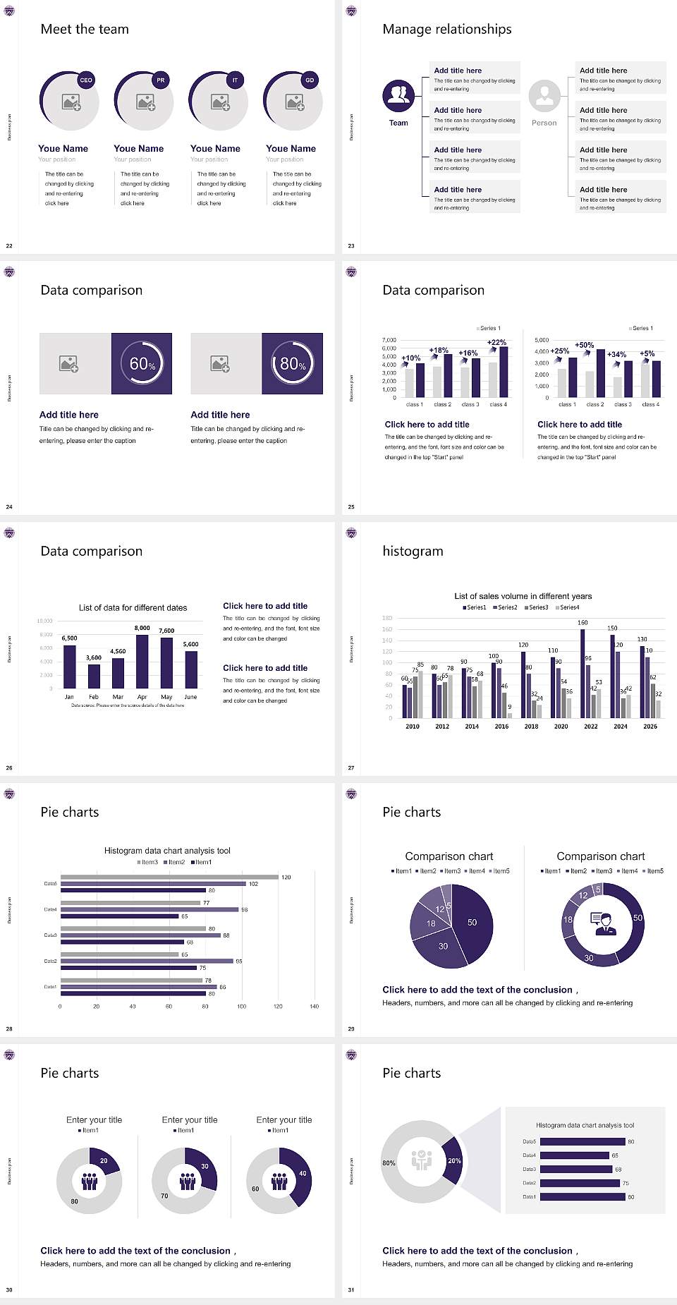 Loras College Competition/Entrepreneurship Contest PPT Template4:3 ratio PPT effect preview image4