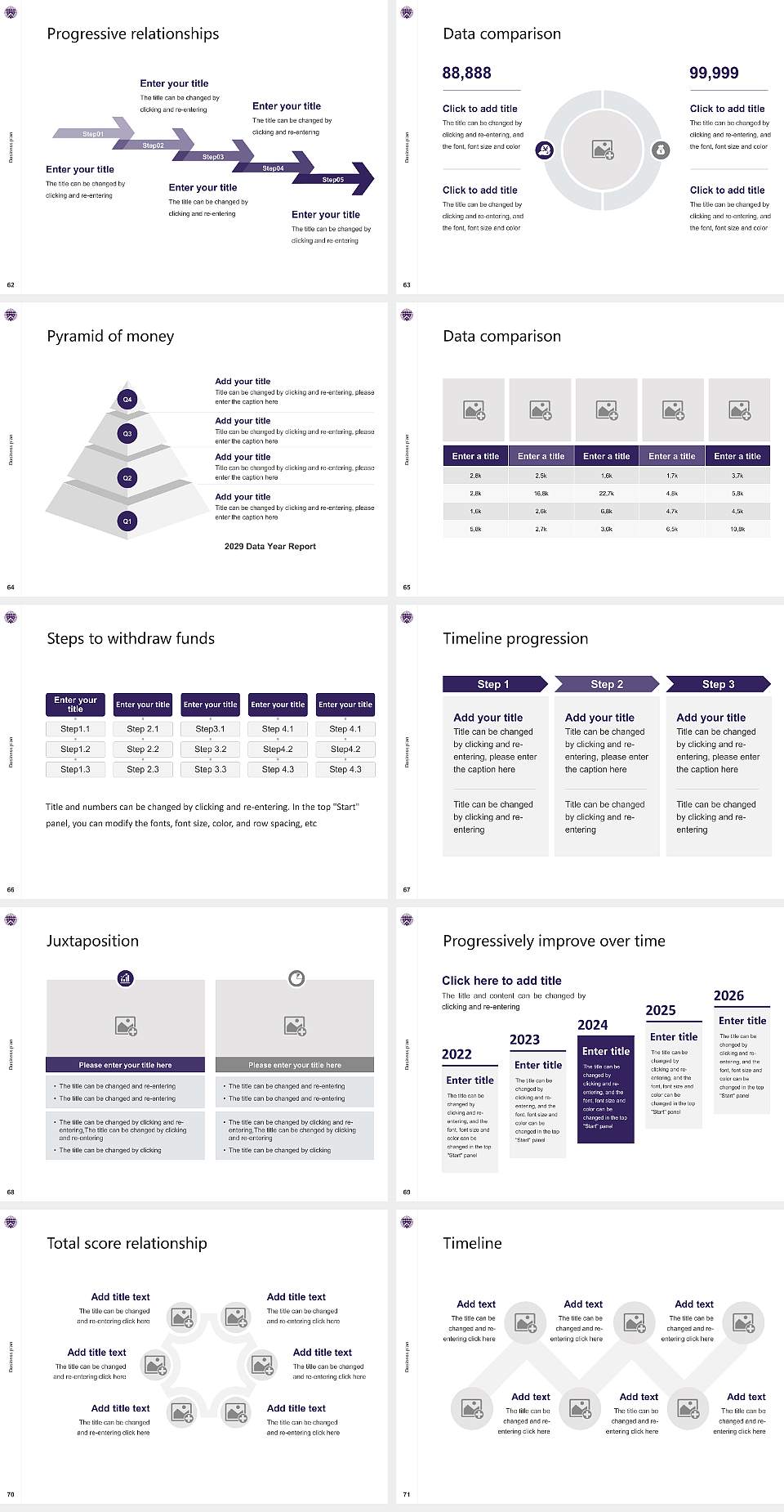 Loras College Competition/Entrepreneurship Contest PPT Template4:3 ratio PPT effect preview image8