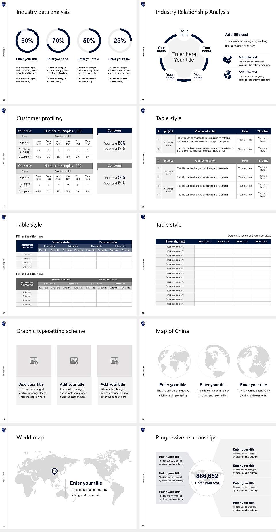 Letourneau University Competition/Entrepreneurship Contest PPT Template4:3 ratio PPT effect preview image5