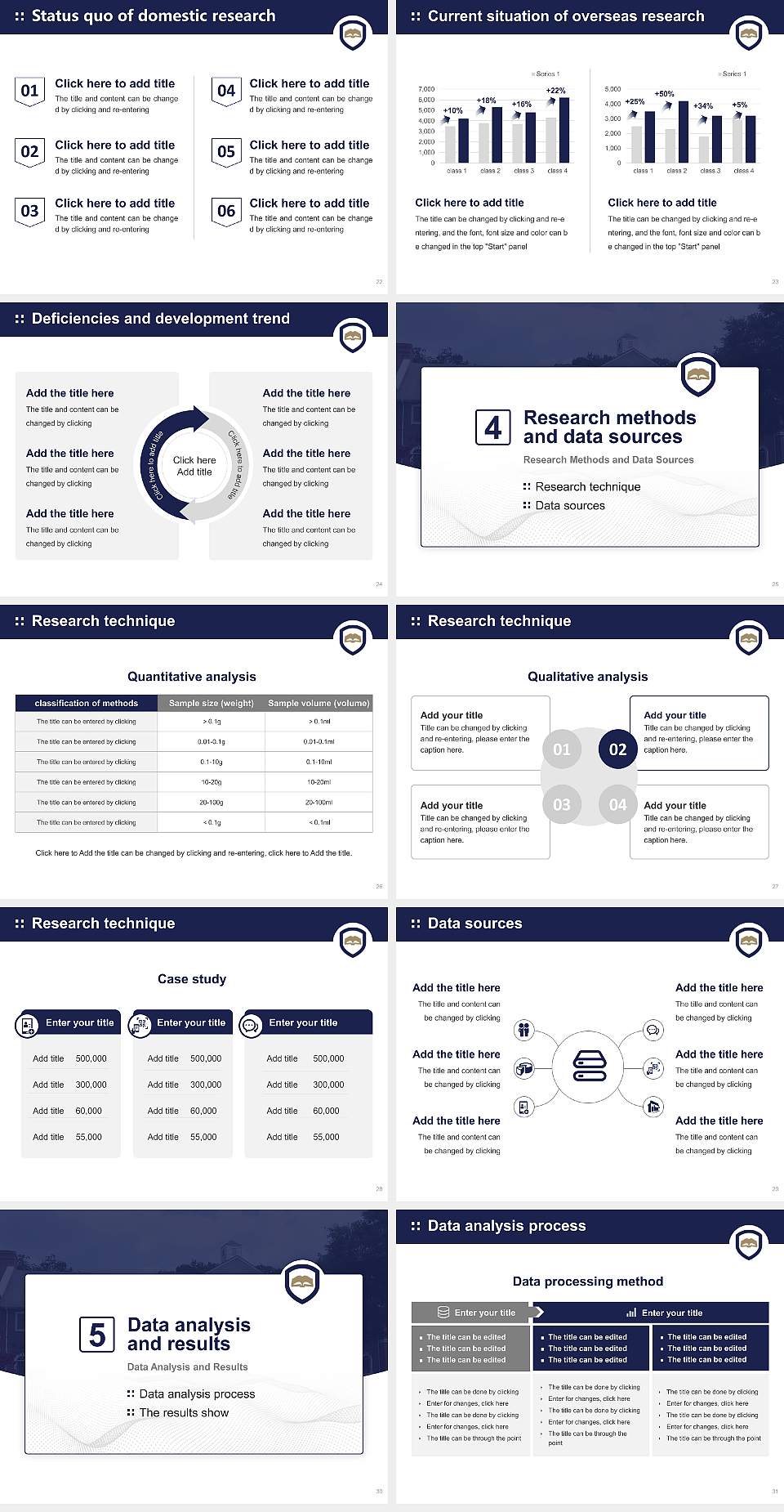 Luther Rice College & Seminary Graduation Thesis Defense PPT Template4:3 ratio PPT effect preview image4