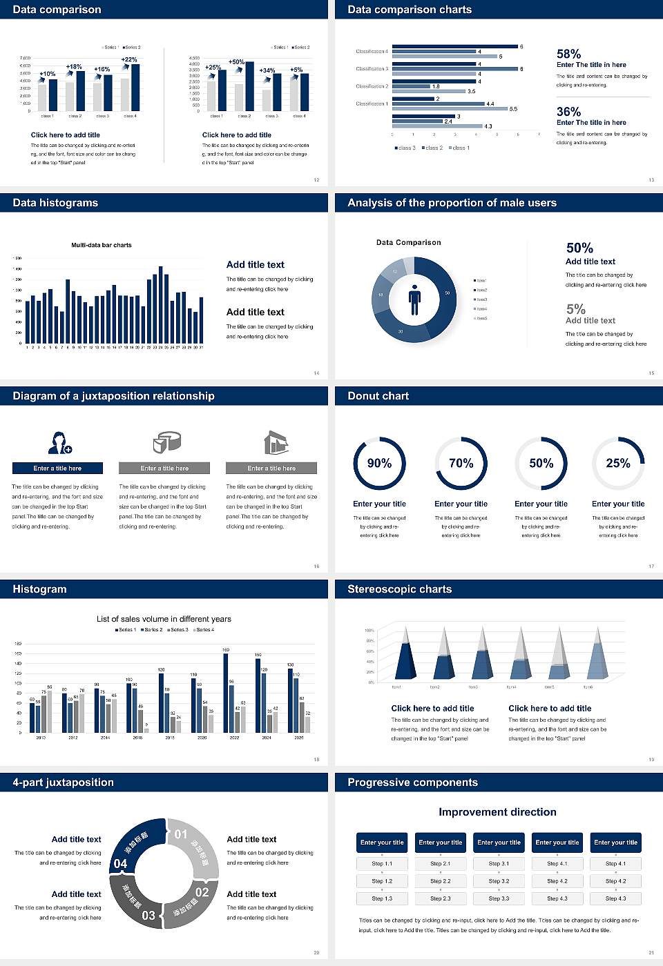 Logan University Thesis Proposal/Graduation Defense PPT Template16:9 ratio PPT effect preview image3