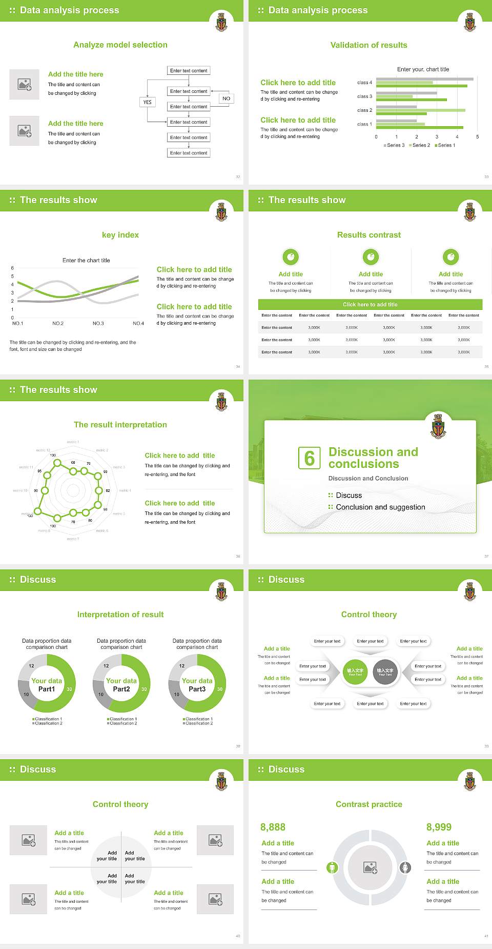 Life University Graduation Thesis Defense PPT Template4:3 ratio PPT effect preview image5