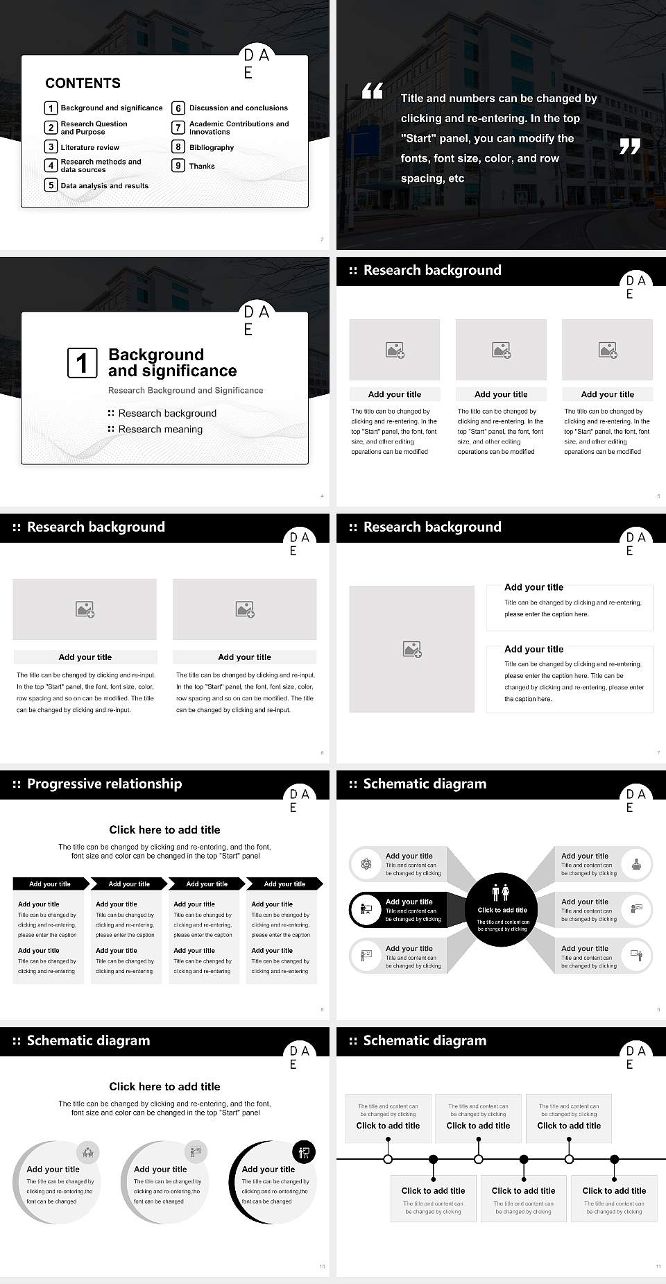 Design Academy Eindhoven Graduation Thesis Defense PPT Template4:3 ratio PPT effect preview image2