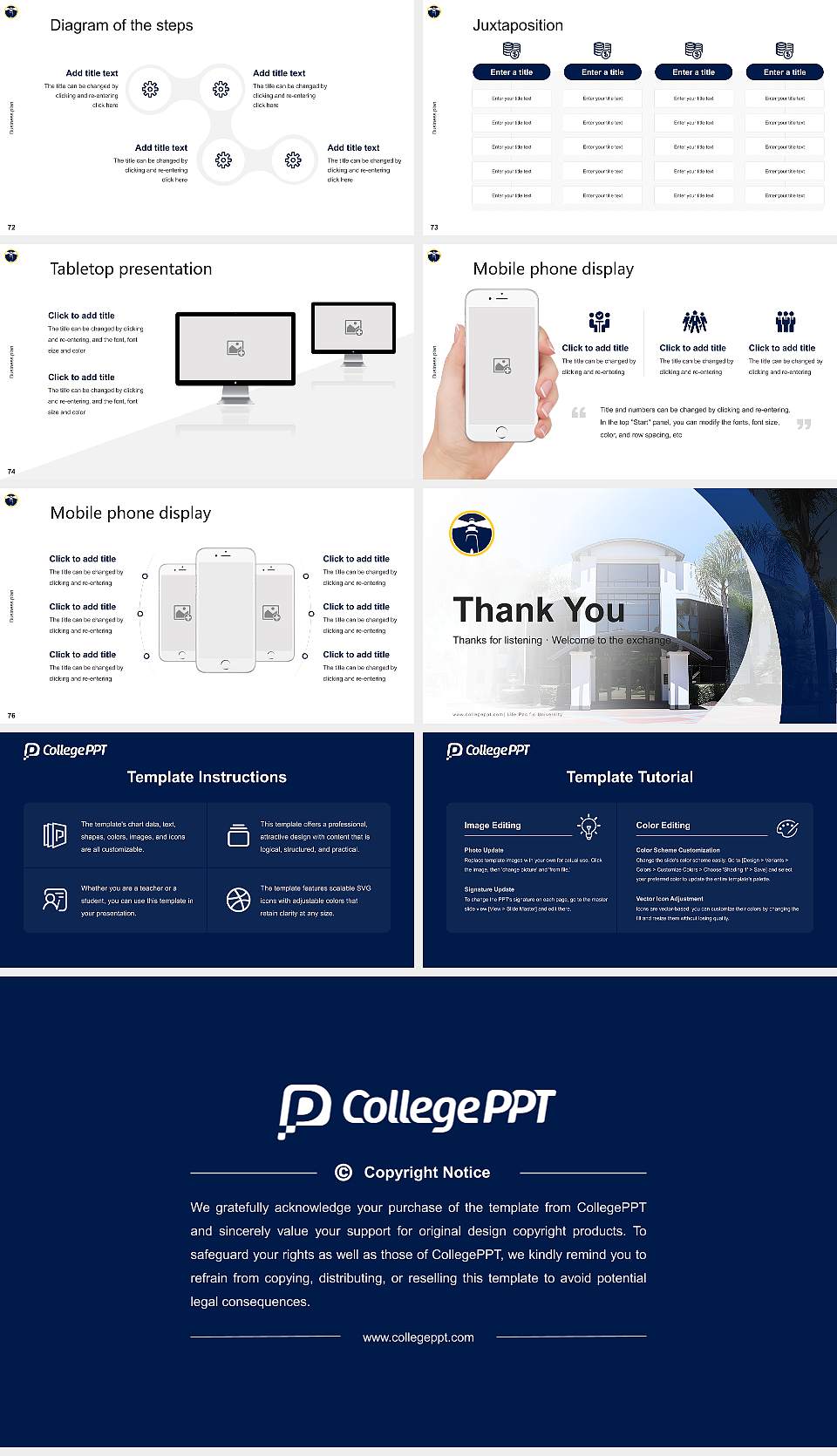 Life Pacific University Competition/Entrepreneurship Contest PPT Template16:9 ratio PPT effect preview image9