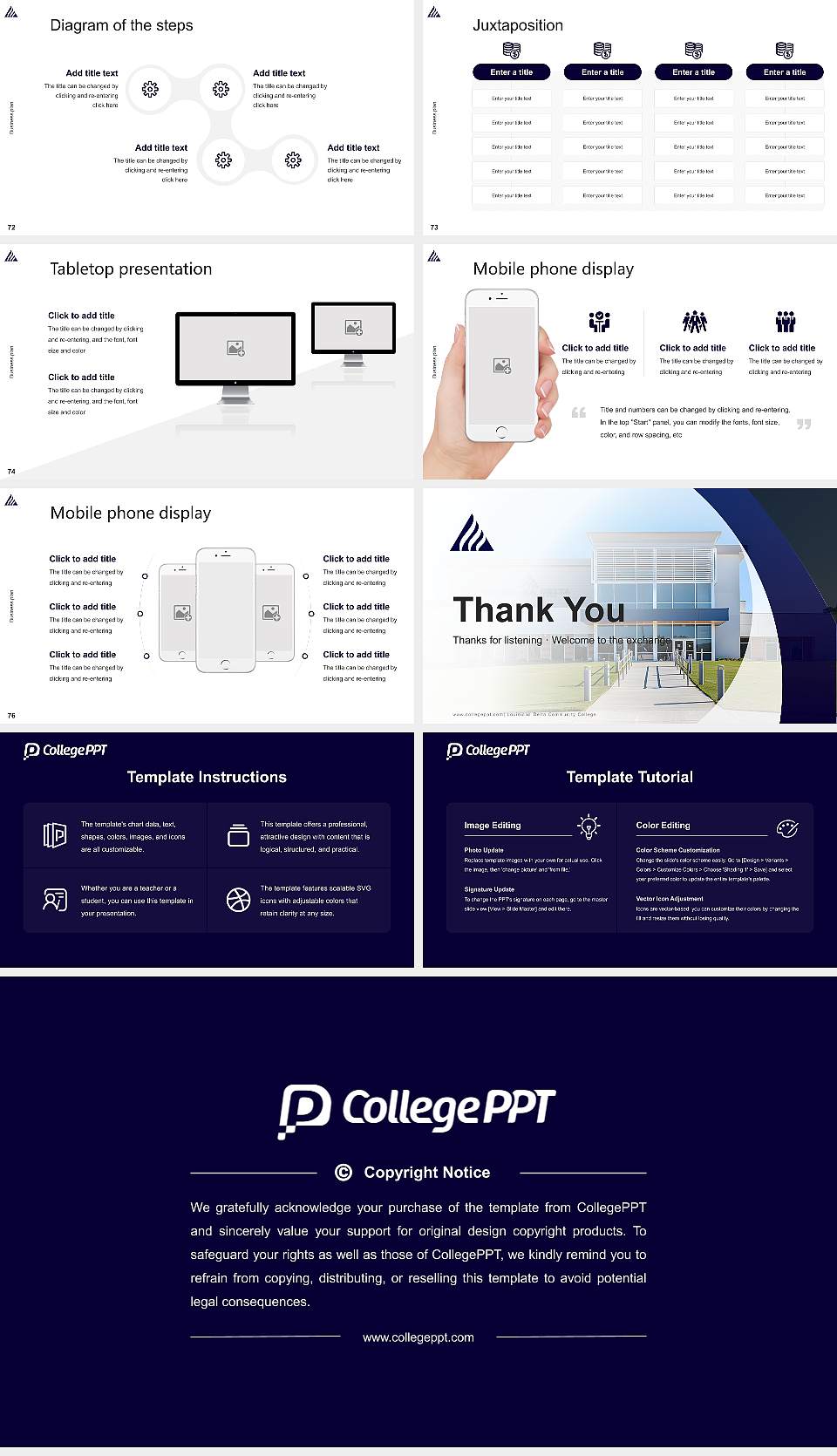 Louisiana Delta Community College Competition/Entrepreneurship Contest PPT Template16:9 ratio PPT effect preview image9