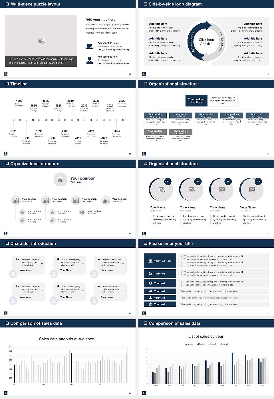Lycoming College General Purpose PPT Template16:9 ratio PPT effect preview image3