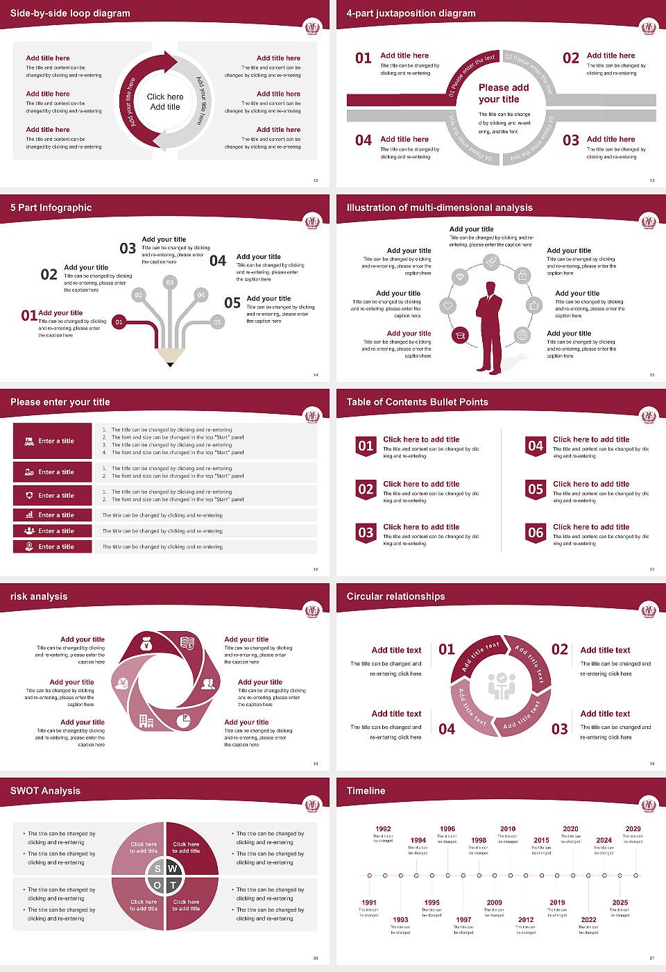 Loma Linda University Academic Presentation/Research Findings Report PPT Template16:9 ratio PPT effect preview image3