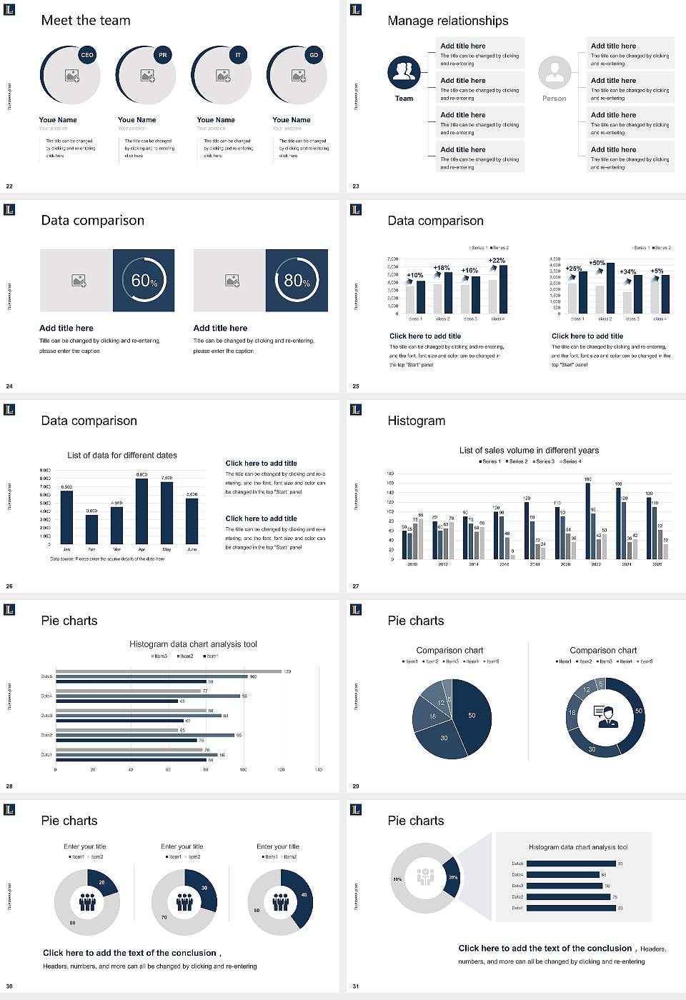 Lycoming College Competition/Entrepreneurship Contest PPT Template16:9 ratio PPT effect preview image4