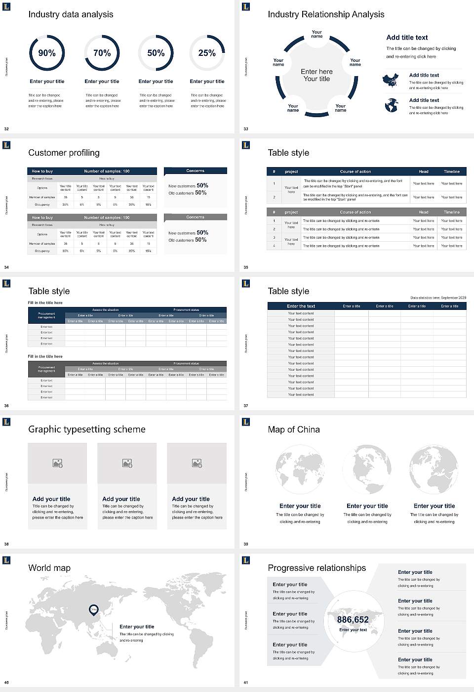 Lycoming College Competition/Entrepreneurship Contest PPT Template16:9 ratio PPT effect preview image5