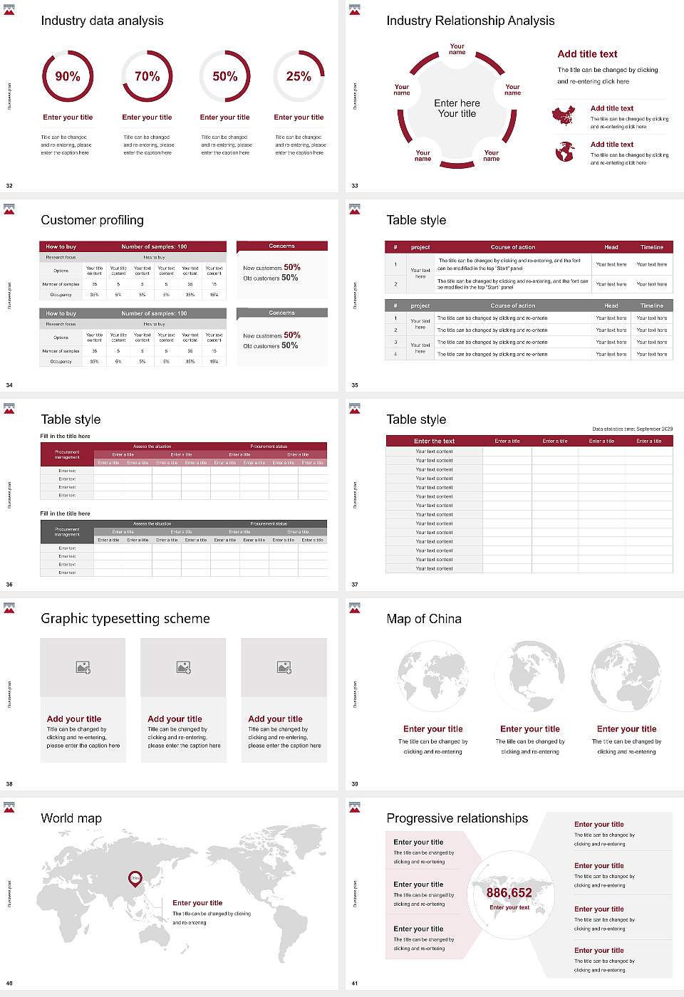 Mansfield University of Pennsylvania Competition/Entrepreneurship Contest PPT Template16:9 ratio PPT effect preview image5