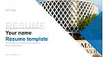 Marian University (Wisconsin) Resume Templat PPT