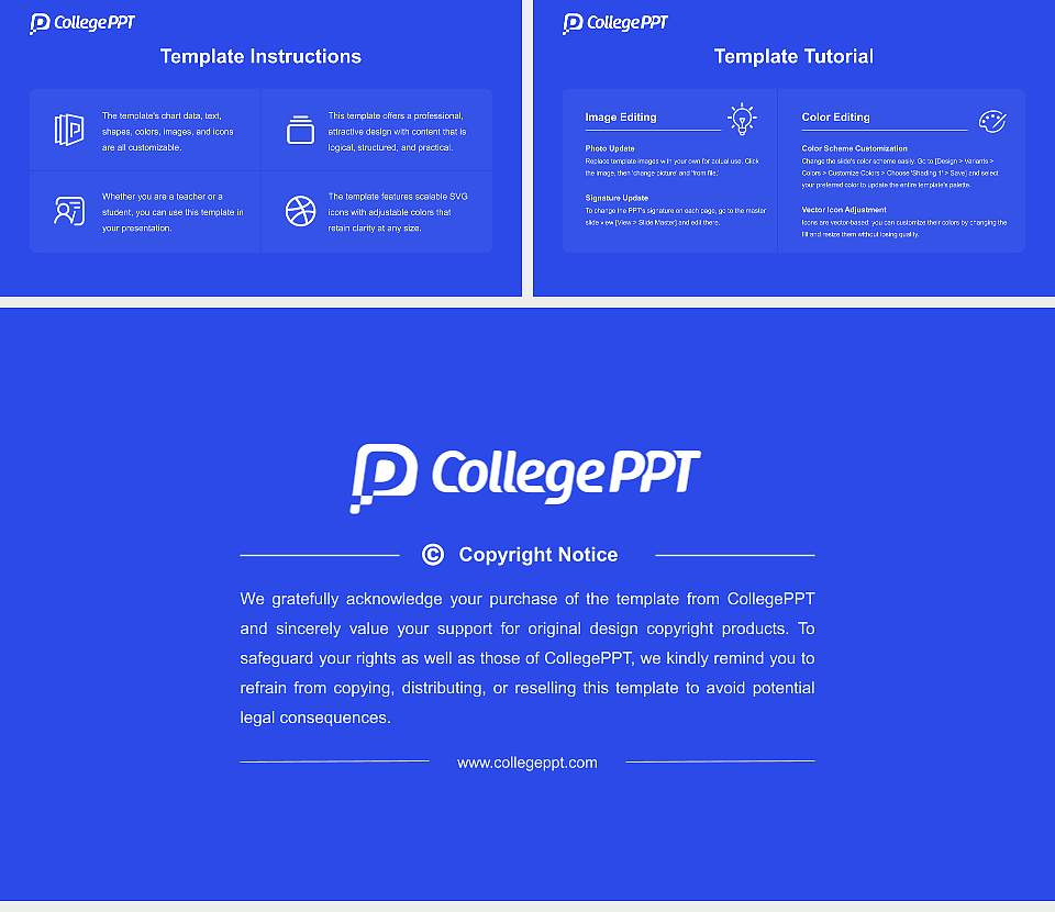 Lincoln University Course/Courseware Creation PPT Template16:9 ratio PPT effect preview image5