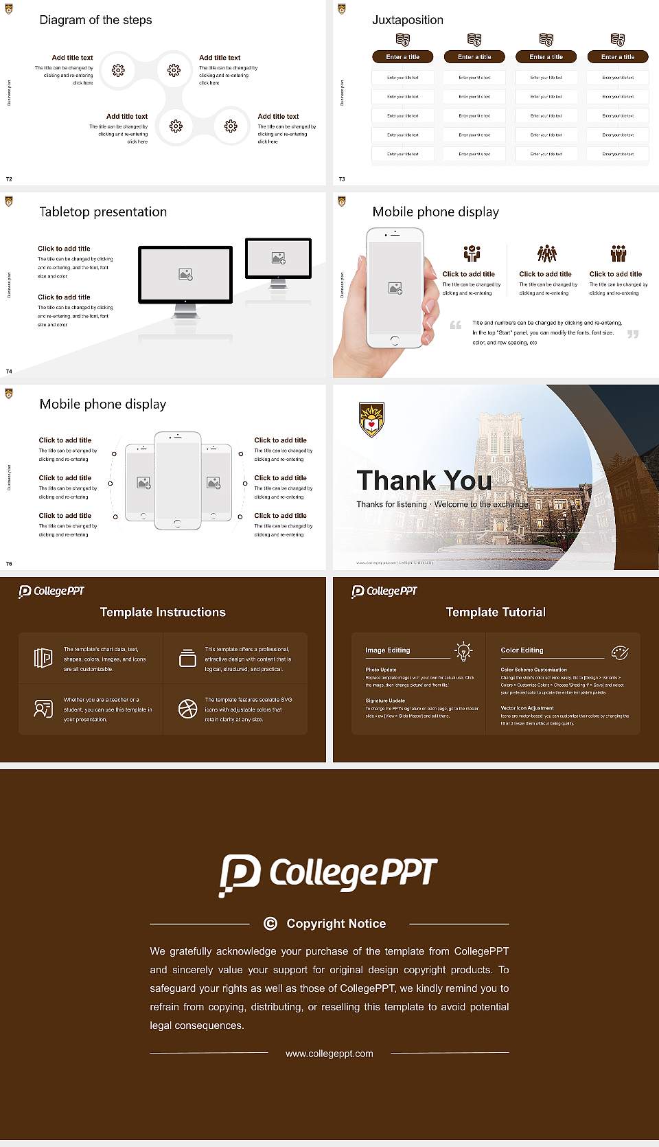 Lehigh University Competition/Entrepreneurship Contest PPT Template16:9 ratio PPT effect preview image9