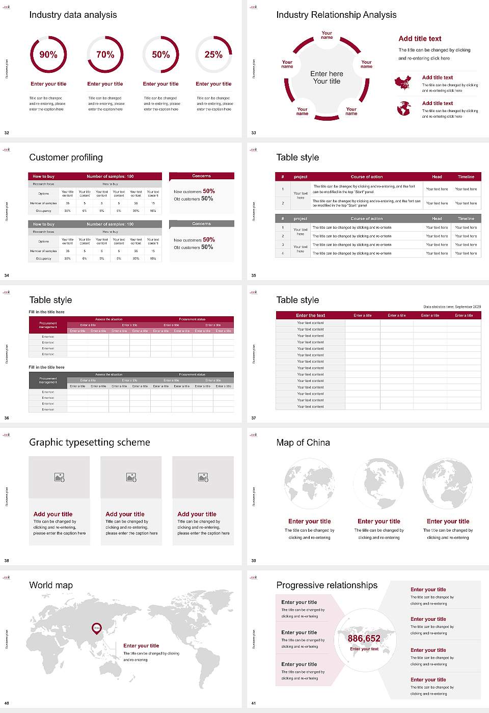 Lewis University Competition/Entrepreneurship Contest PPT Template16:9 ratio PPT effect preview image5