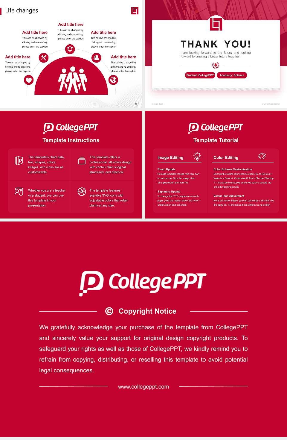 Lincoln Tech National Scholarship Defense PPT Template4:3 ratio PPT effect preview image4