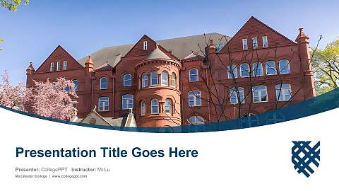 Macalester College Course/Courseware Creation PPT Template