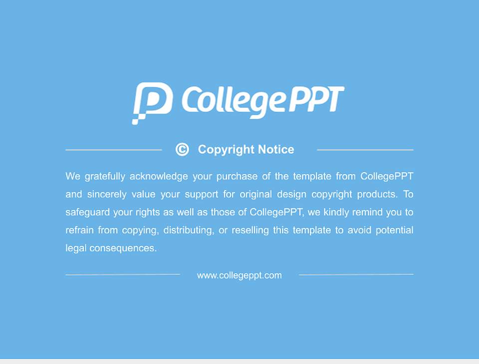 Long Island University Thesis Proposal/Graduation Defense PPT Template4:3 ratio PPT effect preview image5